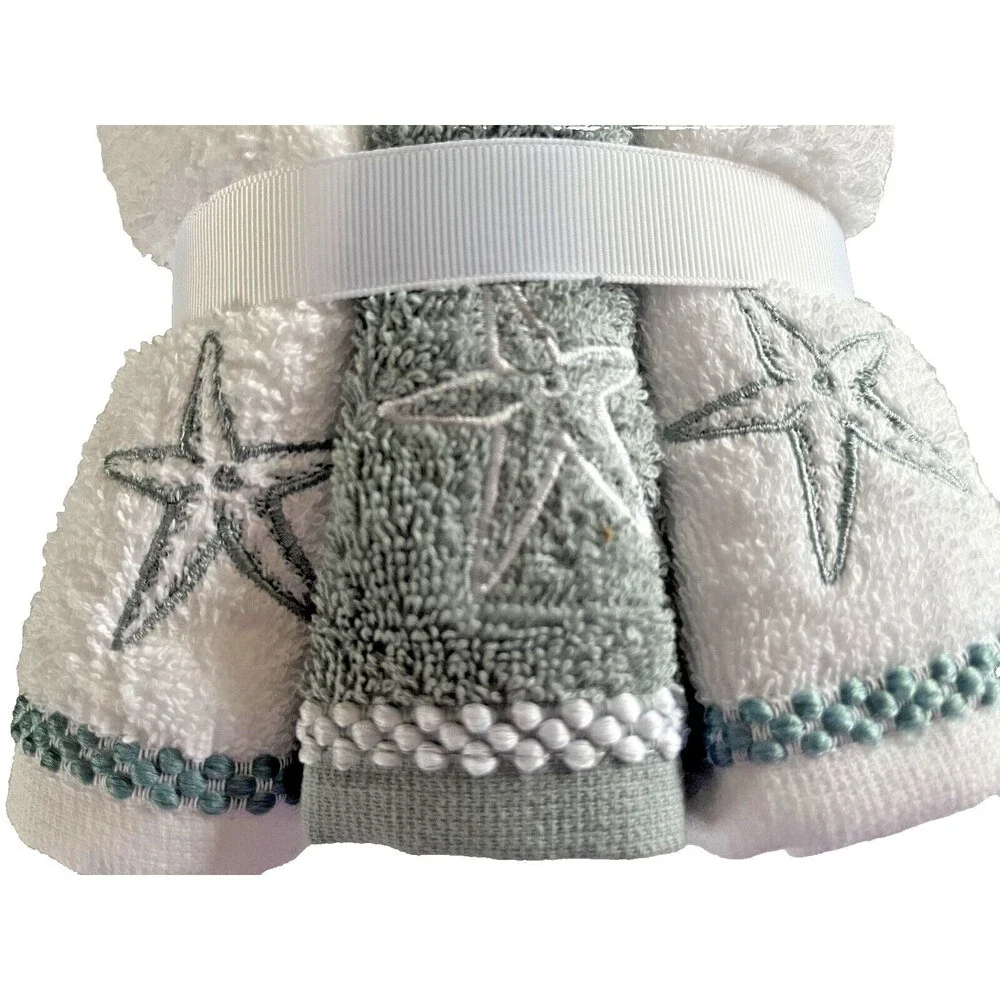 Coastal Collection Facecloths 12x12